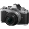 Nikon Z fc Mirrorless Camera with Z DX 16-50mm f/3.5-6.3 VR Lens Silver with FTZ II mount adapter - view 9